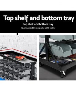 Giantz 90 Bin Storage Rack Stand