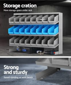 Giantz 24 Bin Storage Shelving Rack