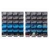 Giantz 48 Bin Wall Mounted Rack Storage Organiser Giantz 48 Bin Wall Mounted Rack Storage Organiser