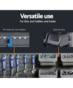 Giantz 48 Bin Wall Mounted Rack Storage Organiser
