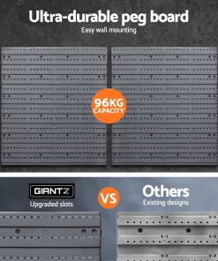 Giantz 48 Bin Wall Mounted Rack Storage Organiser