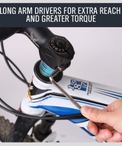 9pcs LONG Arm Allen Keys Set Metric Ball End Driver Hex Allan Allen Kit