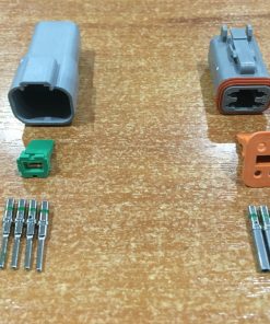 Deutsch DT 4-Way 4 Pin Electrical Connector Plug Kit #DT4 Trailer Waterproof AU