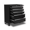 Giantz 5 Drawer Mechanic Tool Box Storage Trolley – Black