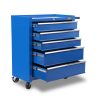 Giantz 5 Drawer Mechanic Tool Box Storage Trolley – Blue