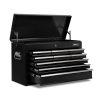 Giantz 9 Drawer Mechanic Tool Box Storage – Black