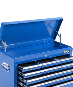 Giantz 9 Drawer Mechanic Tool Box Storage - Blue