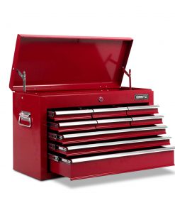 Giantz 9 Drawer Mechanic Tool Box Storage - Red