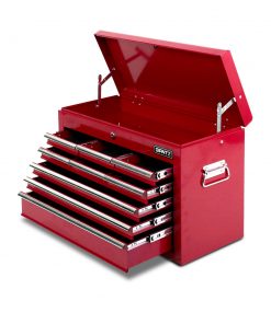 Giantz 9 Drawer Mechanic Tool Box Storage - Red