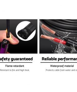 Twin Core Wire Electrical Automotive Cable 2 Sheath 450V 10M 6B&S