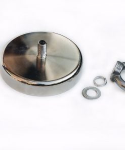 400Kg Salvage Strong Recovery Magnet Neodymium Hook Treasure Hunting Fishing