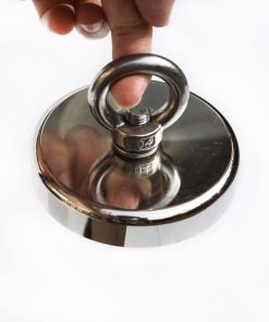 400Kg Salvage Strong Recovery Magnet Neodymium Hook Treasure Hunting Fishing