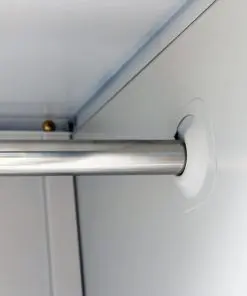 vidaXL Locker Cabinet with 6 Compartments Steel 90x45x180 cm Grey