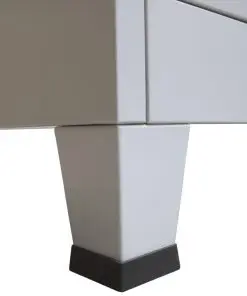 vidaXL Locker Cabinet with 6 Compartments Steel 90x45x180 cm Grey