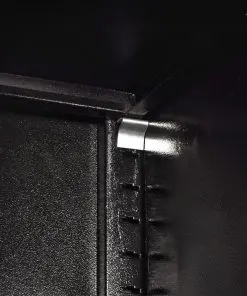 vidaXL Tool Cabinet with 2 Doors Steel 90x40x180 cm Black and Red