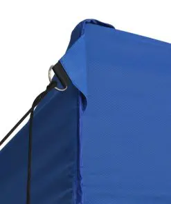 vidaXL Foldable Tent Pop-Up with 4 Side Walls 3×6 m Blue