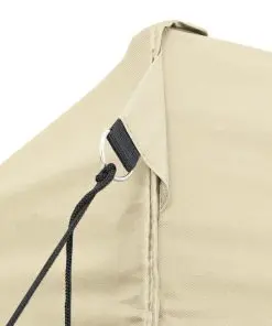vidaXL Foldable Tent Pop-Up 3×4.5 m Cream White