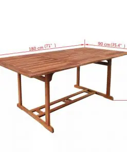 vidaXL 9 Piece Outdoor Dining Set with Cushions Poly Rattan Black