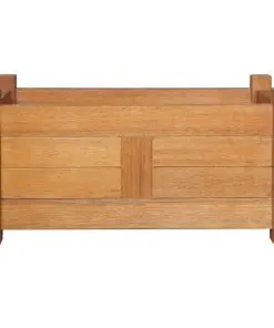vidaXL Garden Planter Acacia Wood 50x25x25 cm