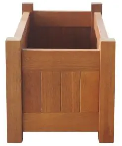 vidaXL Garden Planter Acacia Wood 50x25x25 cm