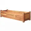 vidaXL Garden Raised BedAcacia Wood 100x30x25 cm