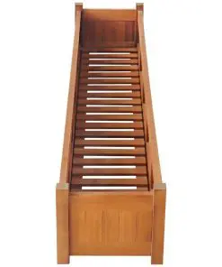 vidaXL Garden Planter Acacia Wood 150x30x25 cm