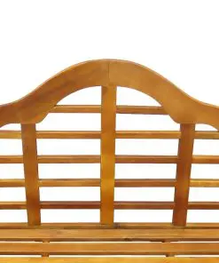 vidaXL Garden Bench 135 cm Solid Acacia Wood