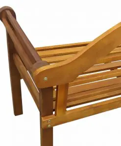 vidaXL Garden Bench 135 cm Solid Acacia Wood