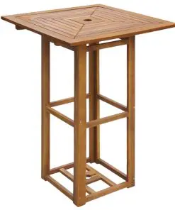 vidaXL 3 Piece Bistro Set Solid Acacia Wood