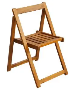 vidaXL Folding Garden Chairs 2 pcs Solid Acacia Wood