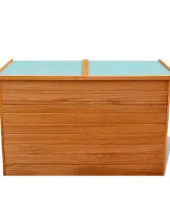 vidaXL Garden Storage Box 126x72x72 cm Wood