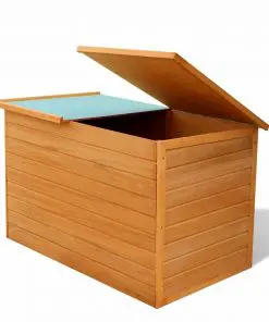 vidaXL Garden Storage Box 126x72x72 cm Wood