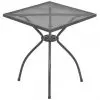 vidaXL Bistro Table 60x60x70 cm Steel Mesh vidaXL Bistro Table 60x60x70 cm Steel Mesh