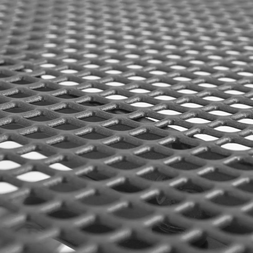 vidaXL Bistro Table 60x60x70 cm Steel Mesh