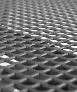 vidaXL Garden Table 90x90x72 cm Steel Mesh