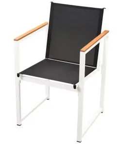 vidaXL 13 Piece Outdoor Dining Set with WPC Tabletop Aluminium