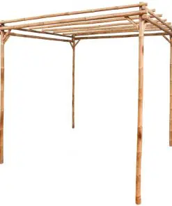 vidaXL Pergola Bamboo 195x195x195 cm