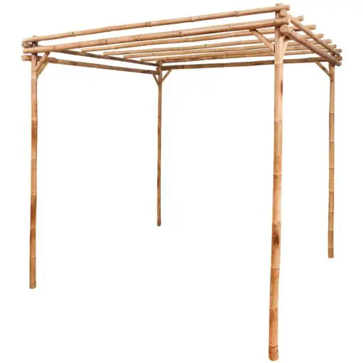 vidaXL Pergola Bamboo 195x195x195 cm