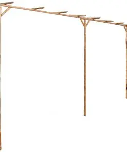 vidaXL Pergola Bamboo 385x40x205 cm