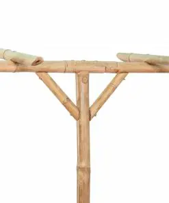 vidaXL Pergola Bamboo 385x40x205 cm