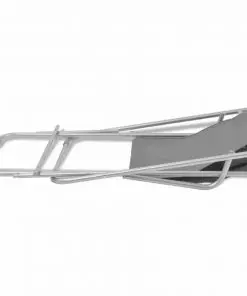vidaXL Reclining Deck Chairs 2 pcs Steel Grey