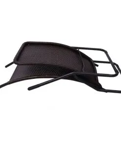 vidaXL Folding Sun Lounger Poly Rattan Brown