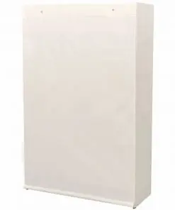 vidaXL Wardrobe Fabric and Pinewood 110x40x170 cm