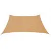 vidaXL Sunshade Sail HDPE Square 2×2 m Beige