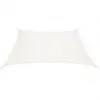 vidaXL Sunshade Sail HDPE Square 3.6×3.6 m White