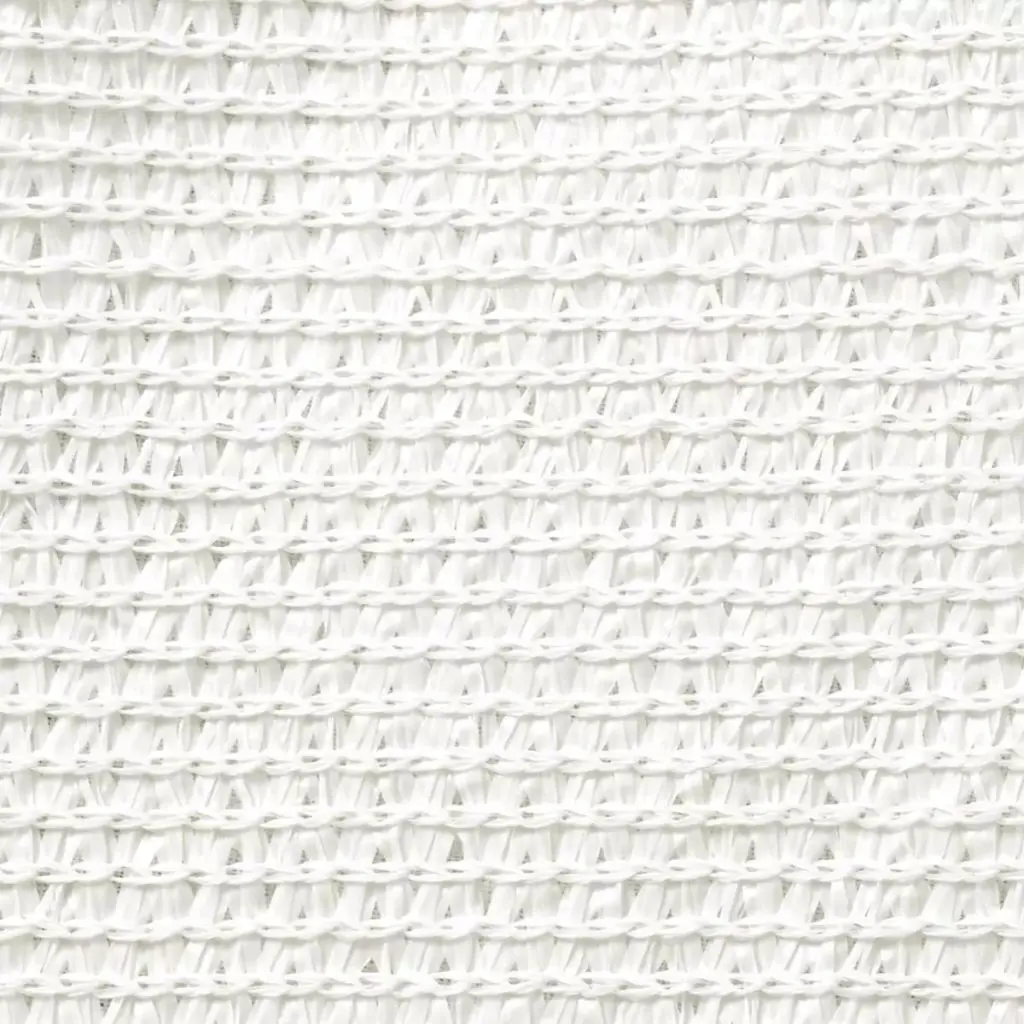 vidaXL Sunshade Sail HDPE Square 3.6×3.6 m White