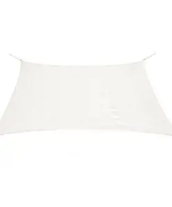 vidaXL Sunshade Sail HDPE Rectangular 2×4 m White