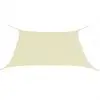 vidaXL Sunshade Sail Oxford Fabric Square 2×2 m Cream