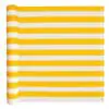 vidaXL Balcony Screen HDPE 90×600 cm Yellow and White vidaXL Balcony Screen HDPE 90×600 cm Yellow and White