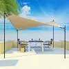 vidaXL Shade Sail Gazebo 3×3 m